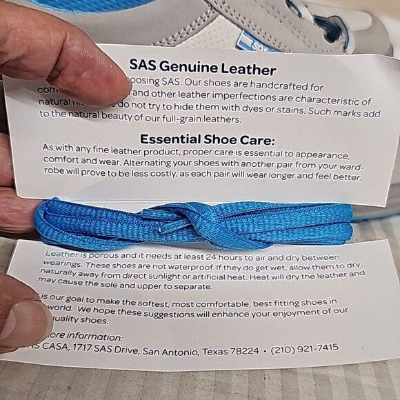 SAS SPORTY LACE-UP WOMENS SNEAKERS BFPM-11-047 - Picture 11 of 11